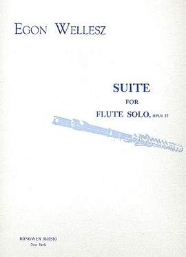Wellesz, E: Suite op.57 für Flöte solo