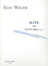 Wellesz, E: Suite op.57 für Flöte solo