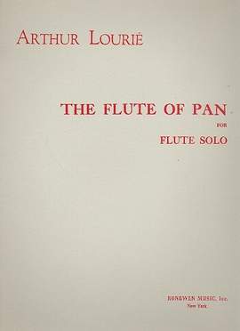 Lourié, A V: The Flute of Pan for flute solo