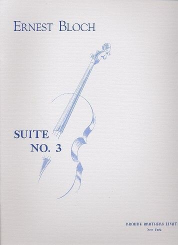 Bloch, E: Suite Nr.3