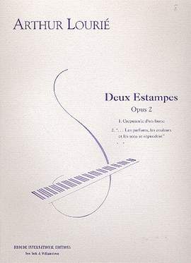 Lourié, A V: 2 Estampes op.2