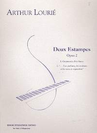 Lourié, A V: 2 Estampes op.2