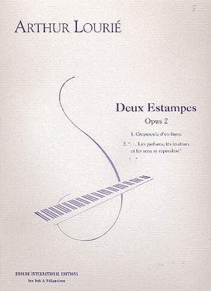 Lourié, A V: 2 Estampes op.2