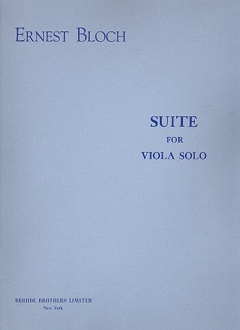 Bloch, E: Suite