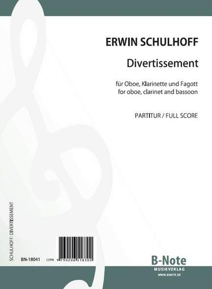 Schulhoff, E: Divertissement