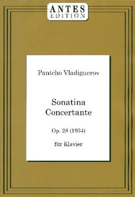 Vladiguerov, P: Sonatina concertante op.28