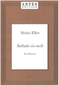 Eller, H: Ballade cis-Moll
