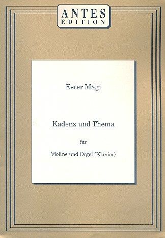 Mägi, E: Kadenz und Thema für