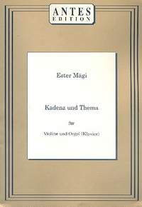 Mägi, E: Kadenz und Thema für