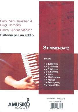 Reverberi, G P: Sinfonia per un addio