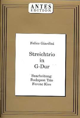 Giardini, F d: Trio G-Dur