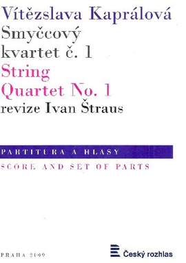 Kapralova, V: String Quartet no.1 op.8