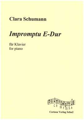 Schumann, C: Impromptu E-Dur