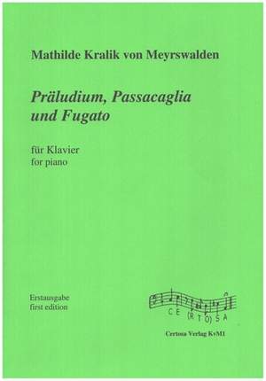 Kralik, M: Präludium, Passacaglia und Fugato