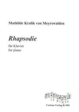 Kralik, M: Rhapsodie