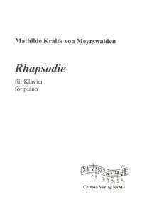 Kralik, M: Rhapsodie