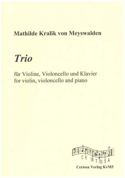 Kralik, M: Trio