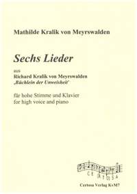 Kralik, M: 6 Lieder aus 'Büchlein der Unweisheit'