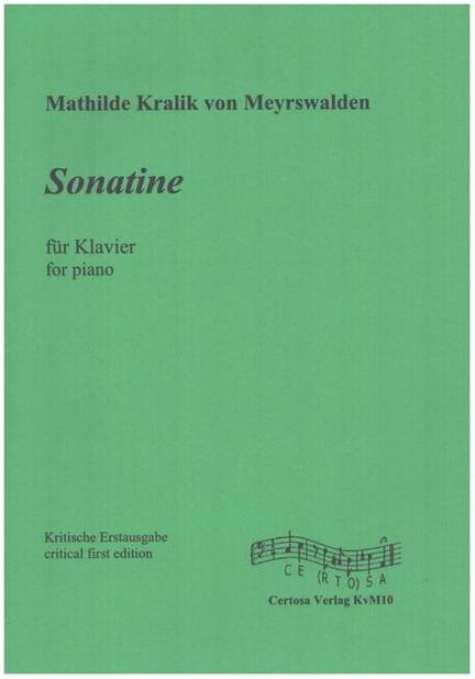 Kralik, M: Sonatine