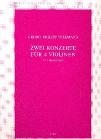 Telemann, G P: Konzerte G-Dur Nr.1