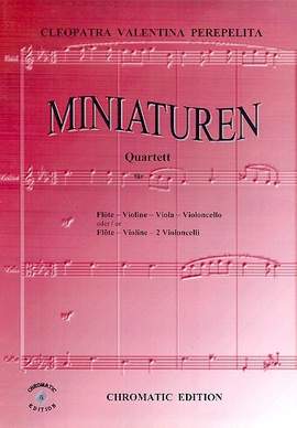 Perepelita, C V: Miniaturen für Flöte, Violine, Viola