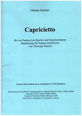 Gerster, O: Capricietto