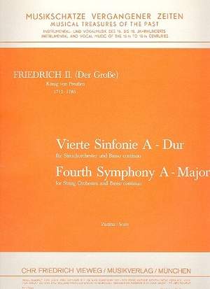 the Great, F: Sinfonie A-Dur Nr.4