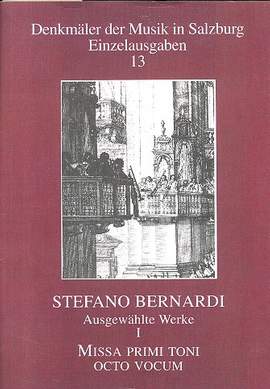 Bernardi, S: Missa primi toni octo vocum