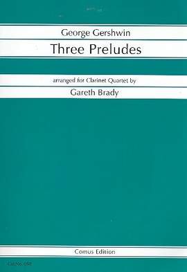 Gershwin, G: 3 Preludes for 4 clarinets