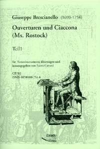 Brescianello, G A: Ouverturen und Ciaccona Band 1