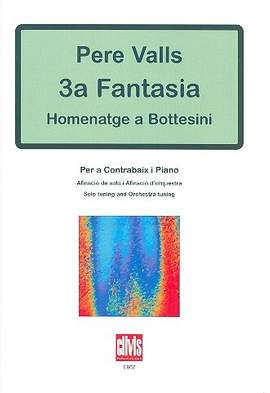 Valls, P: Fantasia no.3 for double bass and piano