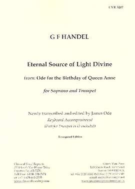 Handel, G F: Eternal Source of Light Divine D Major