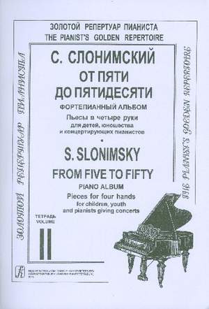 Slonimsky, S: From five to fifty vol.2