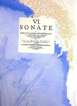 Erlebach, P H: 6 sonate per violino e
