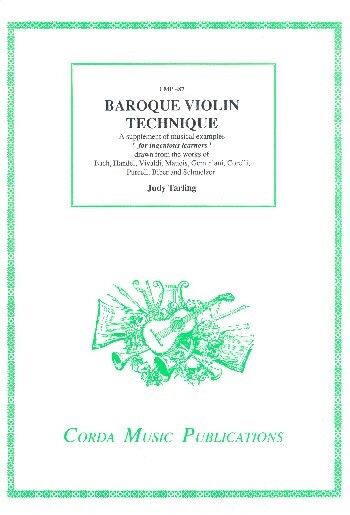 Tarling, J: Baroque Violin Technique