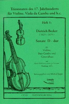 Becker, D: Sonate D-Dur