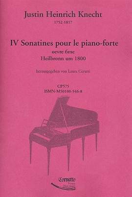 Knecht, J H: 4 Sonatinen op.6