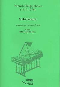 Johnsen, H P: 6 Sonaten für Cembalo