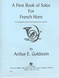 Goldstein, A E: First Book of Solos