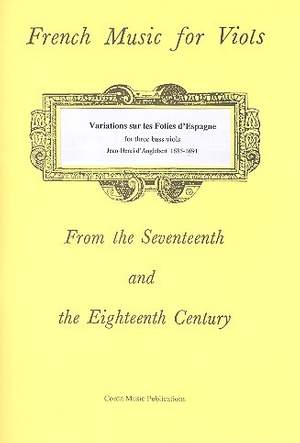 D'Anglebert, J: Variations sur les Folies d'Espagne