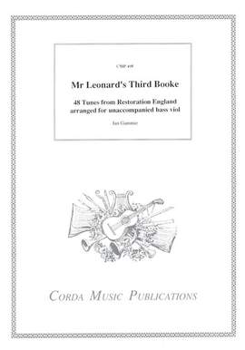 Gammie, I: Mr. Leonard's Third Booke