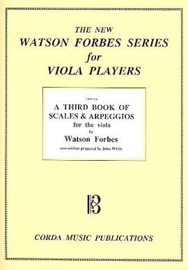 Forbes, W: A third Book of Scales and