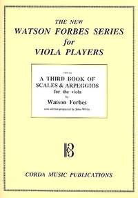 Forbes, W: A third Book of Scales and