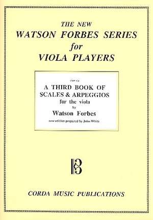 Forbes, W: A third Book of Scales and