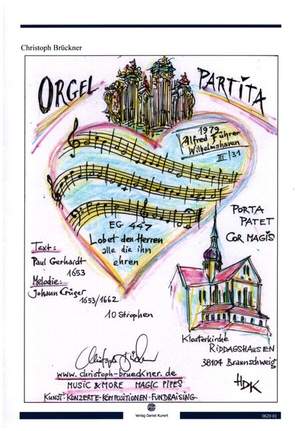 Brückner, C: Orgel Partita über EG447 "Lobet den Herren alle, die ihn ehren"
