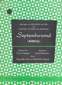 Cutugno, S: Septemberwind ( Africa ):