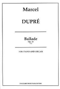 Dupré, M: Ballade op.30