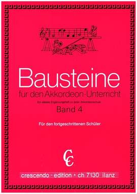 Bausteine für den Akkordeonunterricht Band 4