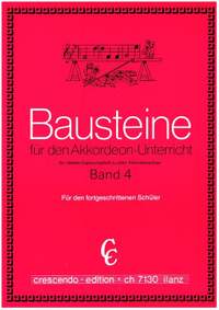 Bausteine für den Akkordeonunterricht Band 4