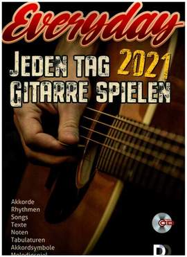 Kessler, D: Everyday 2021 - Jeden Tag Gitarre spielen (+CD)